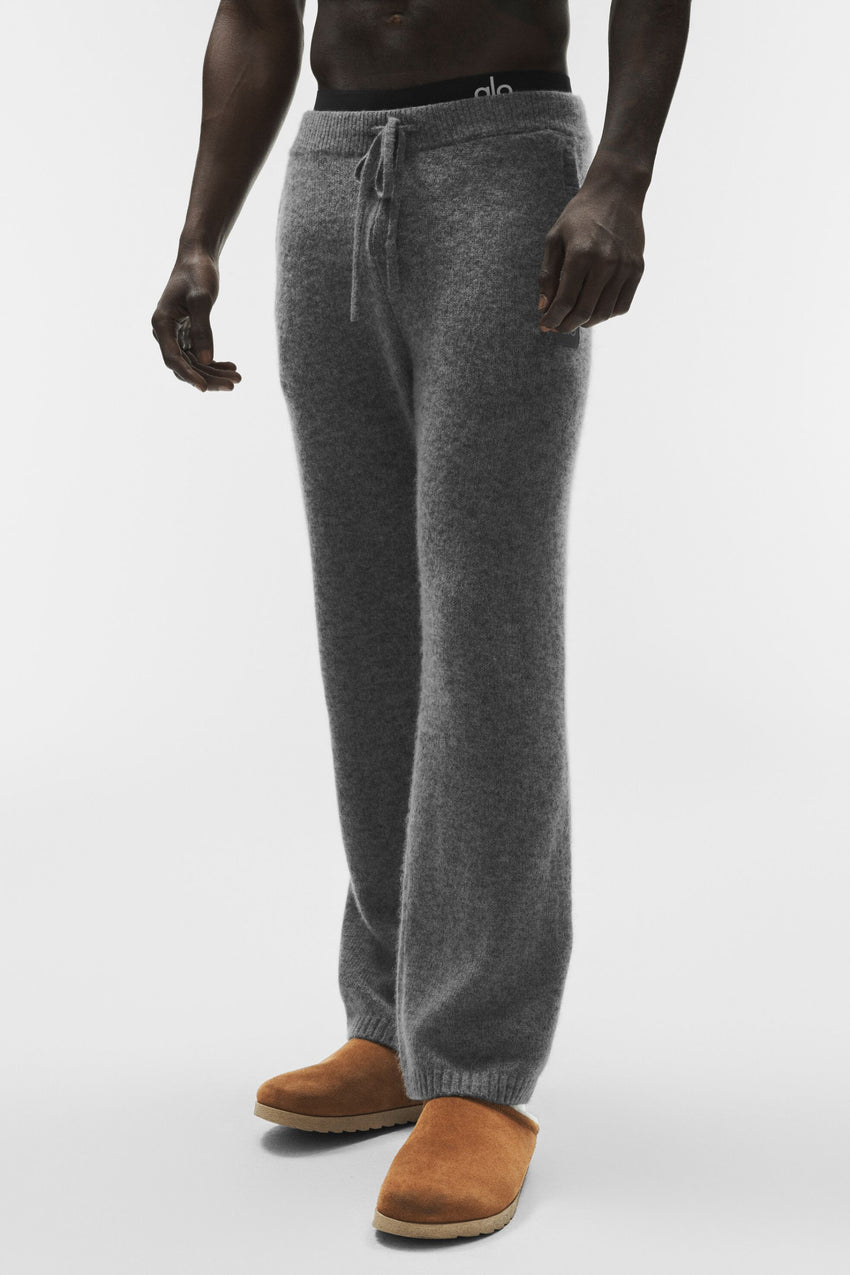 Wool Cashmere New Class Sweatpant - Platinum Grey