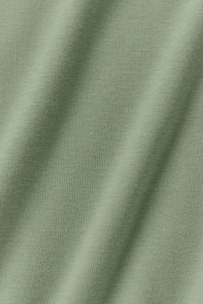 Cropped Timeless Tee - Dune Grass