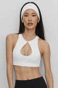Airbrush Lock In Bra - White